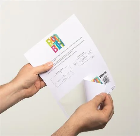 Visačka, Euro výrez, 97x86 mm, DURABLE "Visitor Badge", biela 5