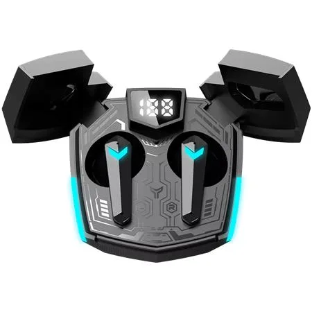 Slúchadlá, bezdrôtové, Bluetooth 5.3, gaming, CANYON "DoubleBee GTWS-2", čierna 2