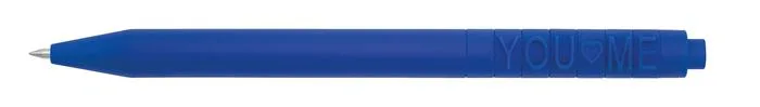 Gélové pero, stláčací mechanizmus, so 62 krúžkami na písmená, 2, WEDO "Letter Pen Puzzle", modrá 2