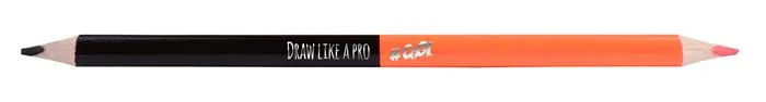 Farebné ceruzky, sada, trojhranné, obojstranné, COOL BY VICTORIA "Duocolor", 24 rôznych farieb 3