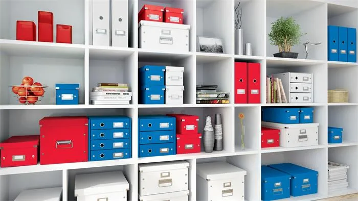 Škatuľa, A4, LEITZ "Click&Store", červená 4