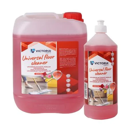 Čistiaci prostriedok na podlahy, univerzálny, 1 l, VICTORIA HYGIENE 2