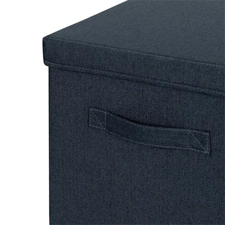 Úložný box, textilný, rozmer L, LEITZ "Fabric", zamatová sivá 4