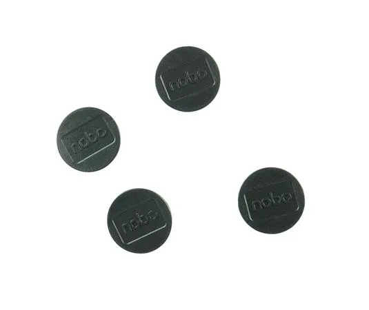 Magnetky, magnetické, pre biele tabule, 30 mm, 4 ks, NOBO, čierna 7
