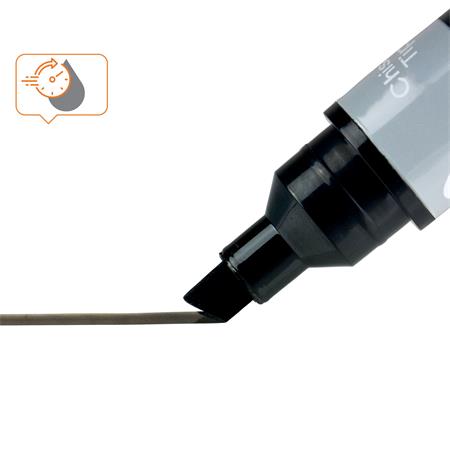 Popisovač na tabule, zrezaný hrot, 4 mm, NOBO, 4 rôzne farby 4