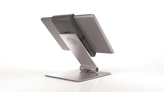 Držiak na tablet, stolový, DURABLE, strieborná 4
