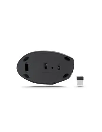 Myš, bezdrôtová, vertikálna, USB, URBAN FACTORY "Ergo Next", čierna 4