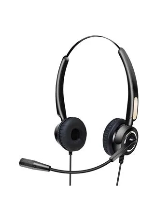 Náhlavné slúchadlá, s mikrofónom, USB, URBAN FACTORY "Movee" 2