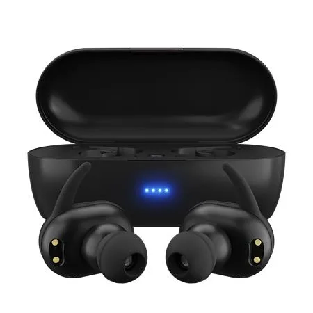 Slúchadlá, bezdrôtové, Bluetooth 5.0, s mikrofónom, MAXELL "Mini Duo", čierna 2
