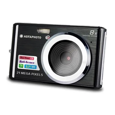 Fotoaparát, kompaktný, digitálny, AGFAPHOTO "DC5200", čierna 4