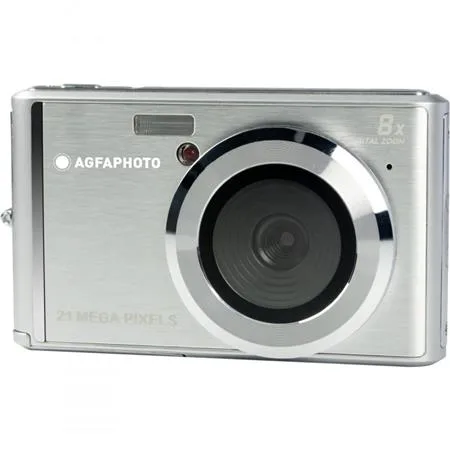 Fotoaparát, kompaktný, digitálny, AGFAPHOTO "DC5200", strieborná 2