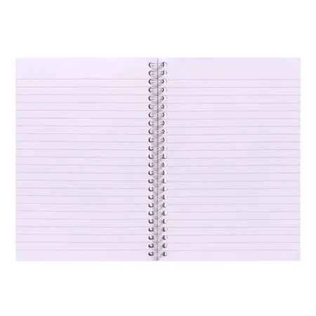 Špirálový zošit, A5, linajkový, 80 listov, PUKKA PAD "Unipad Essentials Jotta", mix 3