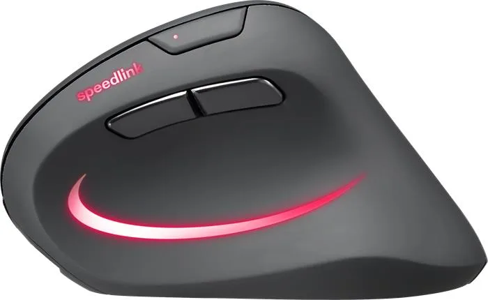 Myš, bezdrôtová, optická, vertikálna, USB, SPEEDLINK "Piavo Pro", čierna 2