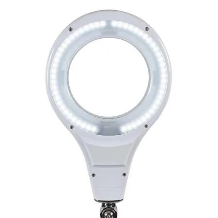 Stolová lampa, LED, s lupou, MAUL "Makro", biela 3