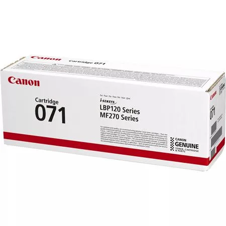 CRG-071 Laserový toner do i-Sensys LBP122dw, MF272dw tlačiarní, CANON, čierna, 1,2K 2