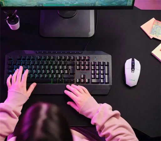 Myš, bezdrôtová, optická, gaming, LED, TRUST "GXT110W Felox", biela 6