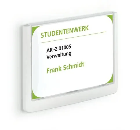 Informačná tabuľa, 149x105,5 mm, DURABLE "CLICK SIGN", biela 3