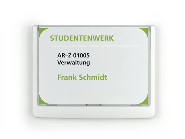 Informačná tabuľa, 149x105,5 mm, DURABLE "CLICK SIGN", biela 4