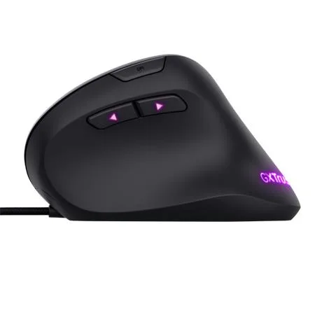 Myš, drôtová, optická, vertikálna, gaming, LED, TRUST "GXT144 Rexx", čierna 4