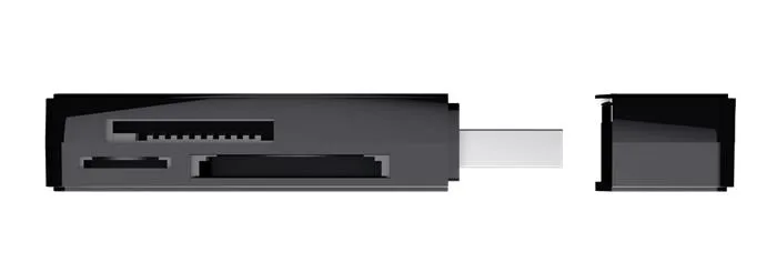 Čítačka kariet, pre SD + MicroSD kartu, USB 3.2 gen1, "TRUST Nanga", čierna 4