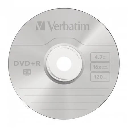 DVD+R disk, AZO, 4,7GB, 16x, 10 ks, cake box, VERBATIM 3