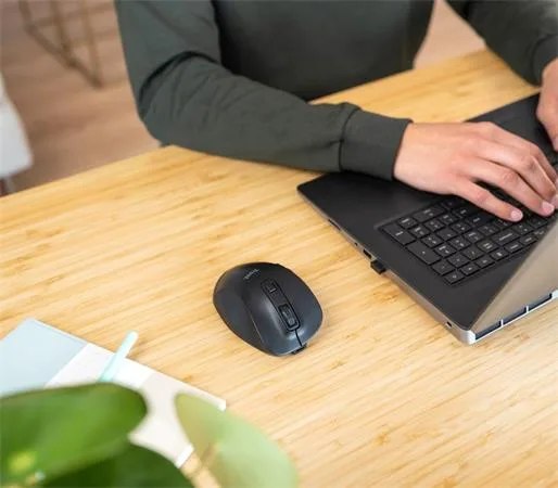 Myš, bezdrôtová, optická, TRUST "Fyda", čierna 6