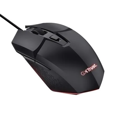 Myš, drôtová, optická, gaming, LED, TRUST "GXT109 Felox", čierna 2