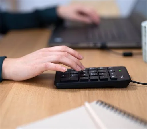 Numerická klávesnica, USB, TRUST "Xalas", čierna 4