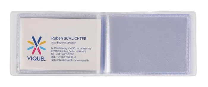 Držiak na preukazy a karty, ležatý, so 6 vkladacími listami, vzorovaný PVC, „Viaclistový“, zvieratá 2