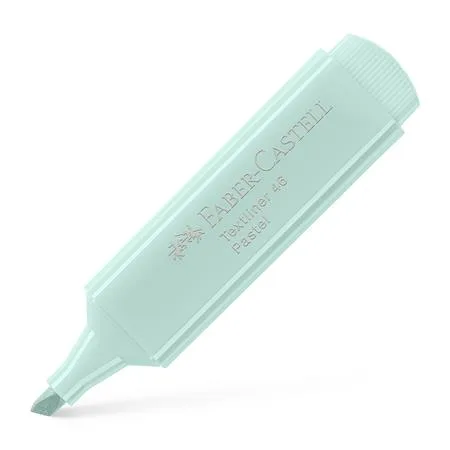 Zvýrazňovač, 1-5 mm, FABER-CASTELL "1546 Pastel", pastelová zelená 2