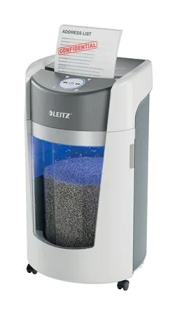 Skartovací stroj, mikrokonfety, 10 listov, LEITZ "IQ OptiMax Office 550 P5" 3