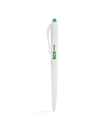 Guľôčkové pero, 0,25 mm, stláčací mechanizmus, FLEXOFFICE "FO-029 Eco Style", modrá 2