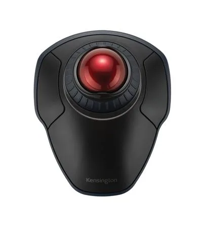Myš, bezdrôtová, optická, trackball, KENSINGTON "Orbit" 2