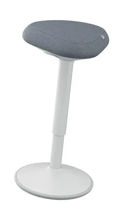 Balančná stolička na státie s oporou, ergonomická, LEITZ "Ergo Active", svetlosivá 2