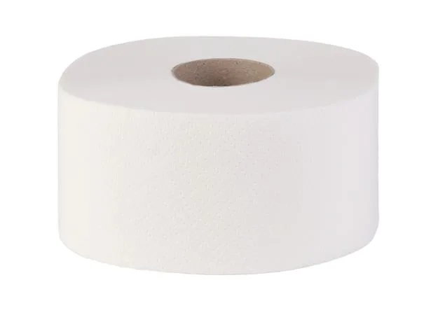 Toaletný papier, 2-vrstvový, priemer 19 cm, VICTORIA HYGIENE "Fine Mini Jumbo", biely 2