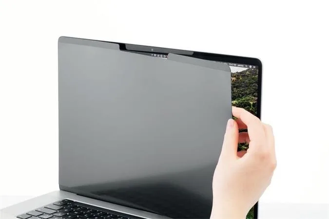 Filter na monitor, s ochranu voči nahliadnutiu, 302x189 mm, 14" 16:10, DURABLE "MAGNETIC 14", magnetický 3