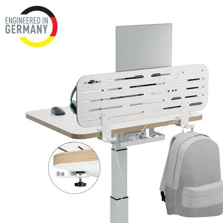 Stolný organizér s držiakom na notebook, 80x25 cm, LEITZ "Ergo" 4