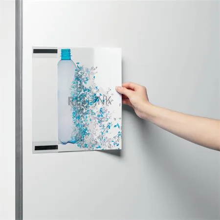 Informačný rám, A4, magnetický, DURABLE "rPET", priehľadná 3