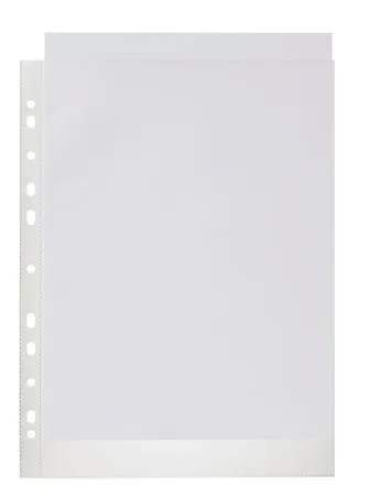 Euroobal, dierovaný, PP, A4, 80 mikrónov, DURABLE "rPP" 4
