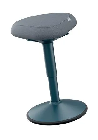 Balančná stolička na sedenie, ergonomická, LEITZ "Ergo Active", tmavosivá 2