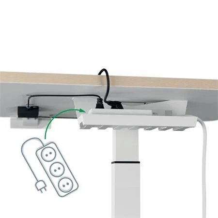 Výškovo nastaviteľný elektrický stôl, LEITZ "Ergo" 6