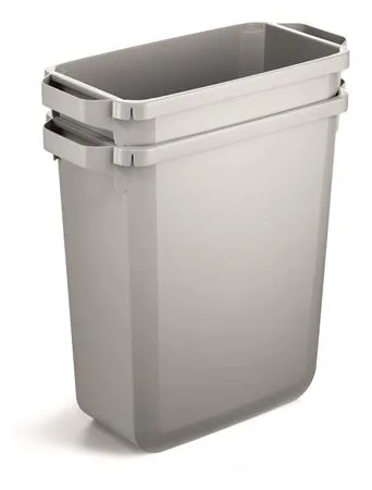 Odpadkový kôš, 60 l, plastový, DURABLE "DURABIN ECO", sivá 6