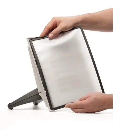 Držiak na prezentačné tabule, stolný, s 5 prezentačnými tabuľami, DURABLE "SHERPA®", čierna 4