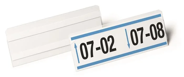 Logistické vrecko, 210x74 mm, horizontálne, DURABLE "HARD COVER", so samolepiacim pásikom, priehľadná 4