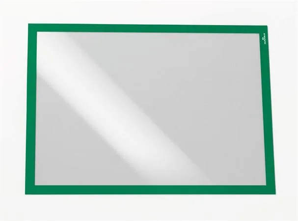 Informačný panel, A3, samolepiaca zadná strana, DURABLE "DURAFRAME®", zelená 2