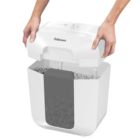 Skartovací stroj, konfety, 6 listov, FELLOWES "Powershred® LX25", biela 5