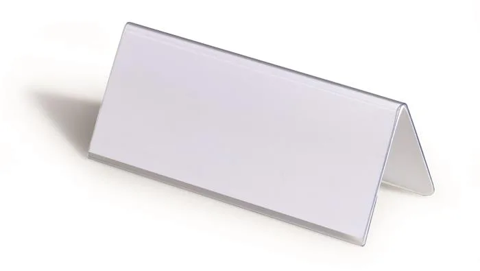 Držiak na menovky, stolový, 61/122x150 mm, DURABLE 2