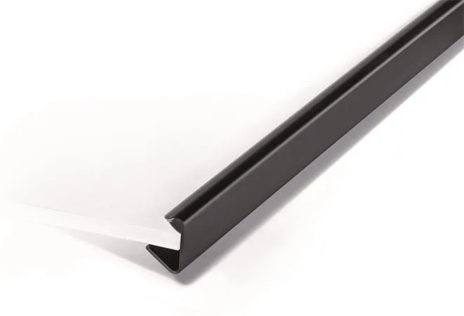 Násuvná lišta, 12 mm,  40-100 listov, DURABLE, čierna 2