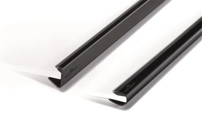 Násuvná lišta, 12 mm,  40-100 listov, DURABLE, čierna 3