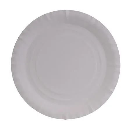 Papierový tanier, okrúhly, priemer: 25 cm, VICTORIA FACILITY 2